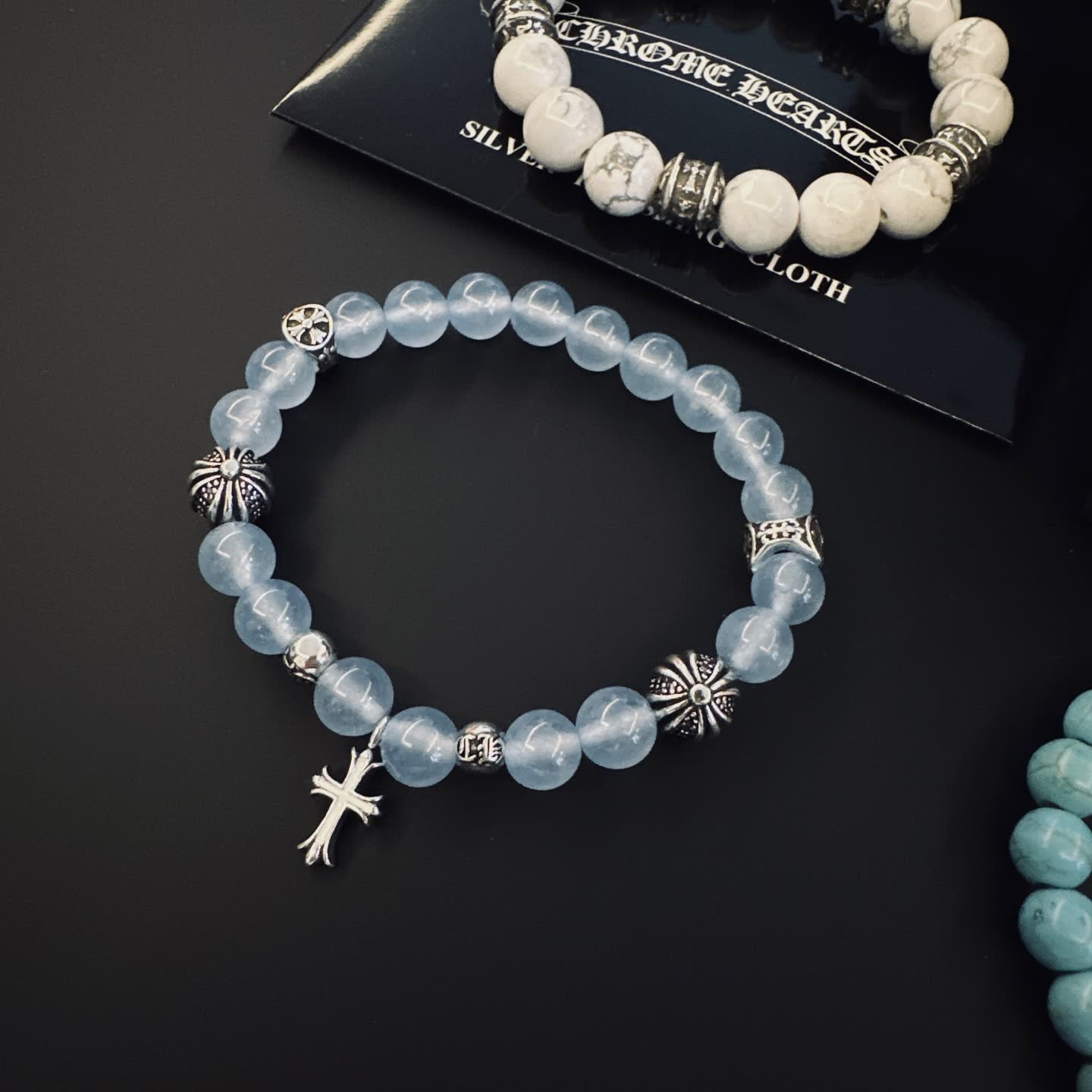 Chrome Hearts Beaded Bracelets Set